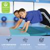 FDP SoftScape Space Saver Foldable Children's Play Mat - Soft, Sturdy 1.5 inch Thick Foam, 3-Fold Floor Mat; Indoor Active Play, Tummy Time, Stretching for Kids - Contemporary, 13231-CT view 3