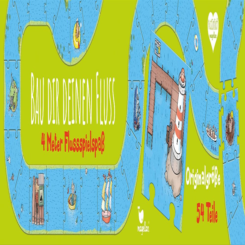 Bau dir deinen Fluss - 4 Meter Flussspielspa
