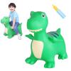 INPANY Bouncy Horse, Dinosaur Hopper Toys for 2 Year Old Boy, Toddlers Bouncing Animal, Inflatable Hopping Buddies for Kids, Ride on Rubber Bouncer, Indoor Outdoor Birthday Gifts Toy for 3 4 Yr Girl view 1
