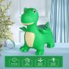 INPANY Bouncy Horse, Dinosaur Hopper Toys for 2 Year Old Boy, Toddlers Bouncing Animal, Inflatable Hopping Buddies for Kids, Ride on Rubber Bouncer, Indoor Outdoor Birthday Gifts Toy for 3 4 Yr Girl view 4