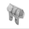 Aluminum 7075-T6 Rear Bumper for Traxxas 1/8 4WD Sledge Monster Truck 95076-4 Upgrades - Silver view 1