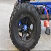 Aluminum 7075-T6 Wheel Lock for Traxxas 1:10 E-Revo 2.0 VXL-86086-4 / Maxx with WideMAXX-89086-4/1:8 4WD Sledge-95076-4 Monster Truck Upgrades - Silver view 4