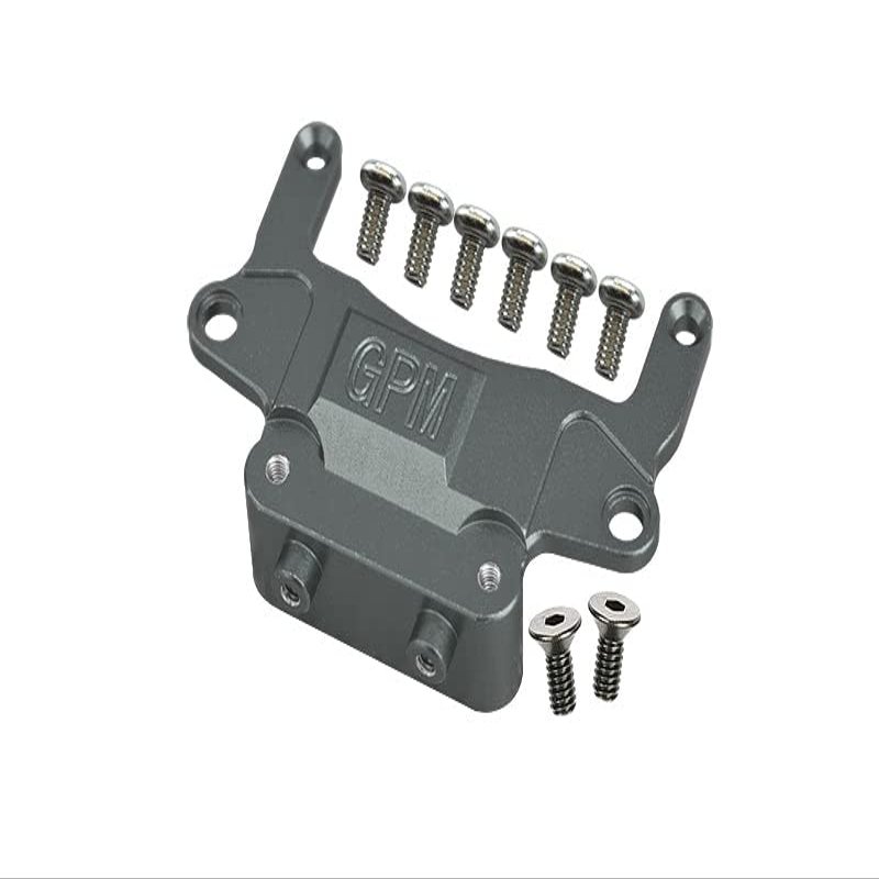 Aluminium 6061-T6 Rear Gear Box Lower Tray for Kyosho R/C MINI Z AWD Upgrade Parts - Black
