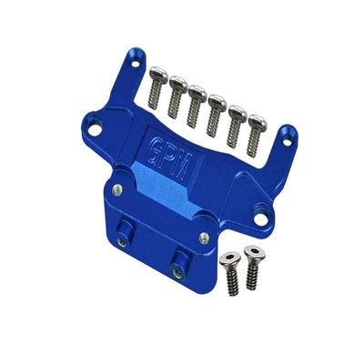 Aluminium 6061-T6 Rear Gear Box Lower Tray for Kyosho R/C MINI Z AWD Upgrade Parts - Blue