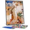DIY Oil Painting Kit,Street in Granada Painting by Joaquin Sorolla DIY Oil Painting Paint by Number Kits view 1