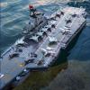2023 Upgrade Version of Large Remote Control Warship 2.4G Military Remote Control Model Battleship Cannon Giant Ship Display Ornaments with 2 Rechargeable for Pools and Lakes (16*19*18cm) view 3