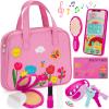 Officygnet Play Purse Toy for Girls,1, 2, 3 Years Old, Toddler Purse Girl Toys with Pretend Makeup Kit, Pretend Princess Play Toy for Little Girl, Birthday for Toddler Girls Age 3+ view 1