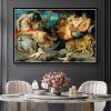 DIY Oil Painting Kit,The Four Continents Painting by Peter Paul Rubens DIY Oil Painting Paint by Number Kits view 3