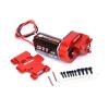 RCAWD 180 Brushed Motor Transmission Assembled 51T for 1/18 FMS EAZYRC ROC Hobby Crawlers Upgrade Parts Red view 1
