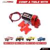 RCAWD 180 Brushed Motor Transmission Assembled 51T for 1/18 FMS EAZYRC ROC Hobby Crawlers Upgrade Parts Red view 3