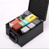 Spell Briefcase TC-E3B Lockable Storage Case for TCG, Deck Box, MTG, Magic, FaB, YGO, Dominion, Trading Cards, toploader, EDH, Commander, MTG Cube (Black) view 2