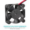 Unifizz 2pcs 30x30x10mm Brushless Cooler DC 5V RC Motor Cooling Fan Heatsink,3010 RC Car Motor Cooling Fan Compatible with HSP HPI Wltoys Himoto Tamiya Redcat 1/10 RC Car Truck Boat view 3