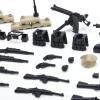 VICVIK Weapons Pack Military Weapons Accessories WWII Soldier Model Toys Military Equipment Battle Blocks Bricks Children's Toys, Compatible with Mini Figure Brick Toy for Boys Age 3 view 2