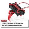 Rcarmumb Motor Cooling Fan Upgrades Part for 1/8 1/7 Arrm a RC Car,Brushed Brushless 20000 RPM High Speed 30mm Cooling Fan Heatsink with 40-42mm Adjustable Mount for 4274 4068 4268 Motor,Red view 2