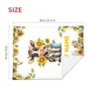 ZOCHOTEN Cow Personalized Baby Blankets, Custom Blanket with Name for Boys Girls,Customized Baby Blanket Gifts for Chrismas Birthday Memorial Day for Shower/Toddler Bed. view 3