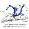 Rcarmumb Motor Cooling Fan Upgrades Part for 1/8 1/7 Arrm a RC Car,Brushed Brushless 20000 RPM High Speed 30mm Cooling Fan Heatsink with 40-42mm Adjustable Mount for 4274 4068 4268 Motor,Navy Blue view 3
