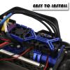 Rcarmumb Motor Cooling Fan Upgrades Part for 1/8 1/7 Arrm a RC Car,Brushed Brushless 20000 RPM High Speed 30mm Cooling Fan Heatsink with 40-42mm Adjustable Mount for 4274 4068 4268 Motor,Navy Blue view 4