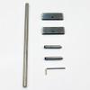 RACOFSB Fingerboard Rail Obstacles Self Assembled Made of Solid Stainless Steel for Pro Finger Skateboard (11" Long 2.2" Tall) view 4