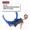 hopsupRC Motor Cooling Fan with 47-49mm Adjustable Mount Upgrades Part for 1/8 1/5 Infraction,Felony,Limitless,4985 1717 Motor,Aluminum 4010 High Speed Cooling Dual Fans 15000 RPM Heatsink,Blue view 2