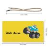 SUQINFA Custom Cartoon Car Kids Room Sign Personalized Kid's Name Door Sign Wall Plates Customized Wood Plaque Sign Wall Decor for Baby Nursery Boy Girl Bedroom view 2