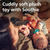 Philips Avent Soothie Snuggle Pacifier Holder with Detachable Pacifier, 0m+, Fox, SCF347/08 view 2