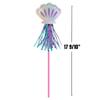 amscan Shimmering Mermaid Party Wands - 17.9" | Multi-color | Pack of 8 view 2