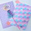 amscan Shimmering Mermaid Party Wands - 17.9" | Multi-color | Pack of 8 view 4