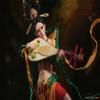 1/6 Scale Female Action Figure,12inch Flexible Chinese Ancient Beauty Music Girl Dunhuang Goddess Action Figure Collectible (Red) view 4