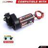 RCAWD Carbon Brush 32T(Turn) 180size Brushed Motor,Center Gear Housing Transmission Assembled Set for Axial 1-24 Scx24 Deadbolt Chevrolet Wrangler Gladiator Bronco Crawlers Upgrade Black view 3
