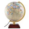 Waypoint Geographic Atlantic Plus Illuminated Globe, 12" Antique Ocean-Style, Up-to-Date Reference For Home and Office Decor, 17 H x 13.5 W x 12 D view 1