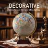 Waypoint Geographic Atlantic Plus Illuminated Globe, 12" Antique Ocean-Style, Up-to-Date Reference For Home and Office Decor, 17 H x 13.5 W x 12 D view 3