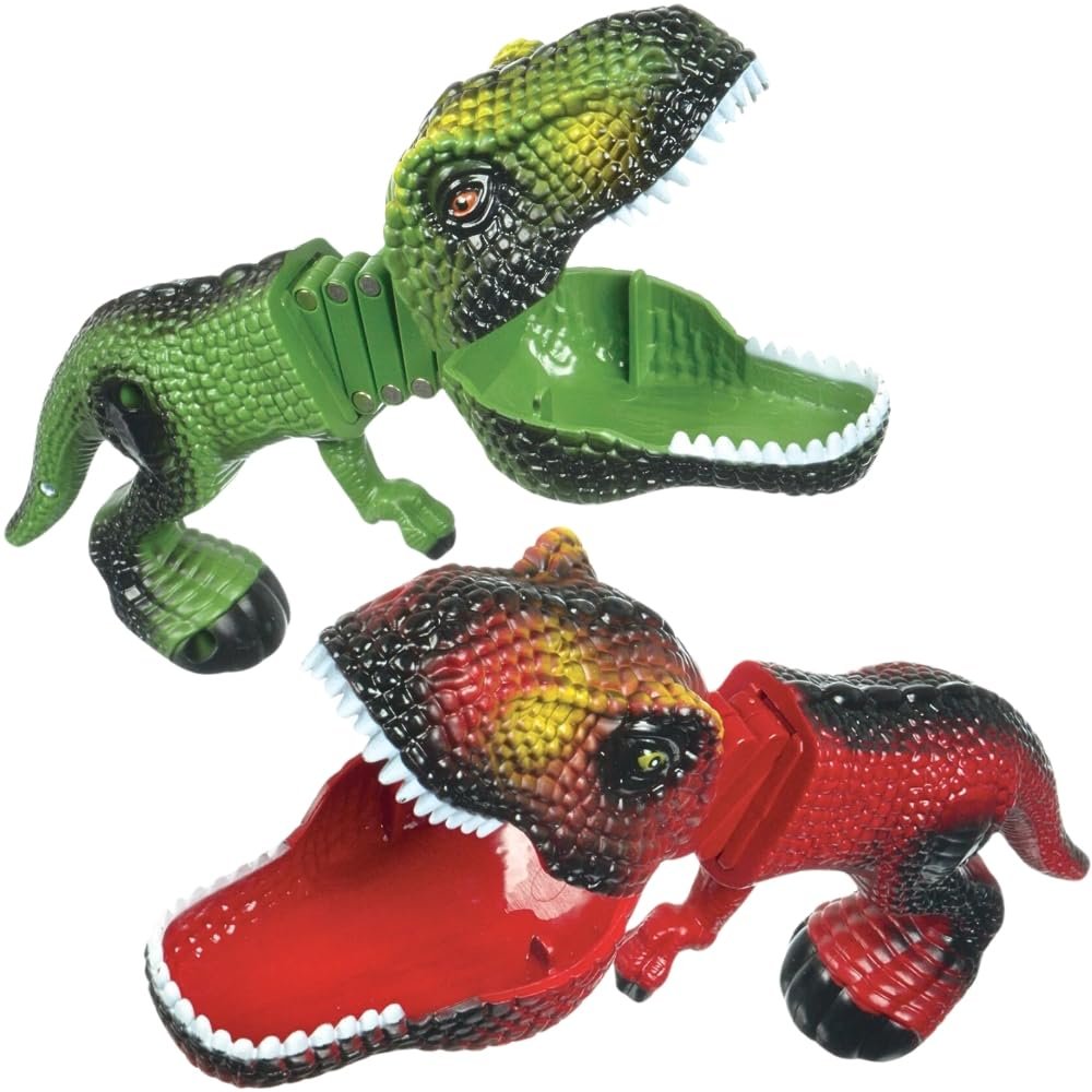 amscan Dinosaur Plastic Grabber - 7.8" | Assorted Colors | 1 Pc.