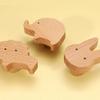 5 Pack Creative Animal Wood Knobs Cabinet Knobs Handles for Decor Wardrobe Closet Door Handles Furniture Knobs Nursery Decorative Drawer Knobs Single Hole Knob Wooden Animals Knobs view 4