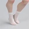 Fremego 1/6 Scale Female Clothes,Female Socks Knee Socks Calf Socks Costume Outfit Clothing Accessory for 12inch Action Figure Body (White, Socks) view 1