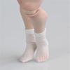 Fremego 1/6 Scale Female Clothes,Female Socks Knee Socks Calf Socks Costume Outfit Clothing Accessory for 12inch Action Figure Body (White, Socks) view 2
