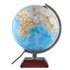 Waypoint Geographic Odyssey Plus Illuminated Globe, 12" Blue Ocean-Style World Globe, Up-to-Date, Light-Up, for Home and Office Decor, 17.5 H x 13.5 W x 12 D view 1
