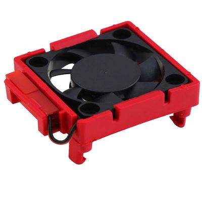 hopsupRC VXL-3s ESC Motor Cooling Fan Upgrades Part for 1/10 Slash/Rustler/Stampede VXL 4X4 2WD,High Velocity Fan Heatsink Hops Up,Replace #3340,Red
