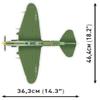 COBI Historical Collection Polish Army Museum IL-2M3 Aircraft view 4