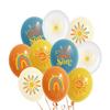 Here Comes The Son Baby Shower Decorations,35pcs Boho First Trip Around The Sun Balloon,Sunshine Party Retro Latex Balloons for You are My Sunshine Baby Shower Decoration Supplies view 1