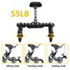 2026 New-Universal Stroller Board with Detachable Seat, 2in1 Sit and Stand Stroller Connectors for Most Strollers, Holds Children Up to 55 LBs Stroller Standing Board view 2
