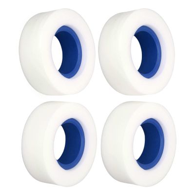 Alomejor RC Tire Foam, 4-Pack, Dual Stage, 2.2-inch, Blue, Dual Stage Foam Insert, Enhanced Traction, Improved Durability, for RC Hobbyists, Off-Road