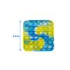 12 Pcs Pop Bubble Fidget for Party Favors, Stress Relief Pressure Relieving Toys for Kids, Pop Bulk Toddler for Christmas Valentine Birthday Gifts and Classroom Prizes view 2