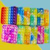 12 Pcs Pop Bubble Fidget for Party Favors, Stress Relief Pressure Relieving Toys for Kids, Pop Bulk Toddler for Christmas Valentine Birthday Gifts and Classroom Prizes view 4