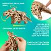UGEARS Triceratops Dinosaur 3D Wooden Puzzles for Adults - Wooden Models Kits for Adults Dinosaur Model Kit Dino Wood Puzzle Animal Models for Adult Brain Teaser, Hobby Set view 4