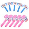 FELTECHELECTR 12pcs Inflatable Hammer Toys for Boys and Girls Cartoon Decorative Toy Hammers with Bell Fun Party Supplies for Birthdays Classrooms and Outdoor Activities view 1