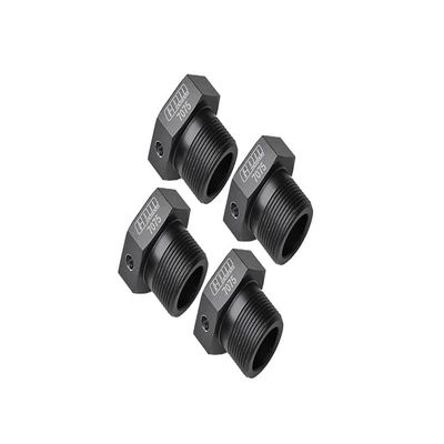 Aluminum 7075-T6 Wheel Hex for Arrma 1:5 4WD KRATON 8S BLX/Outcast 8S BLX/KRATON EXB/Outcast EXB Upgrades - Black