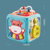 Kokiya Activity Cube Baby Musical Toys 6 Sided Activity Centers Play Center Toy for Boys Girls, Blue view 3