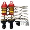 NHX RC Adjustable 96mm Alum Shocks (2) for 1/8 1/7 Infraction Felony -Red view 1