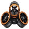 NHX RC 2.2'' Aluminum Beadlock Crawler Wheels Rims (4)- Black/Bronze view 1