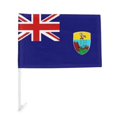 (2 Pack) St Helena Country Car Window Vehicle 12x18 12"x18" Flag